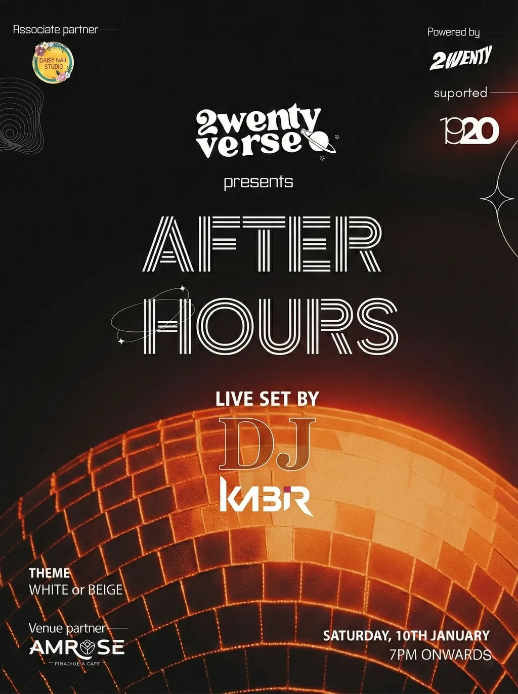AFTER HOURS poster