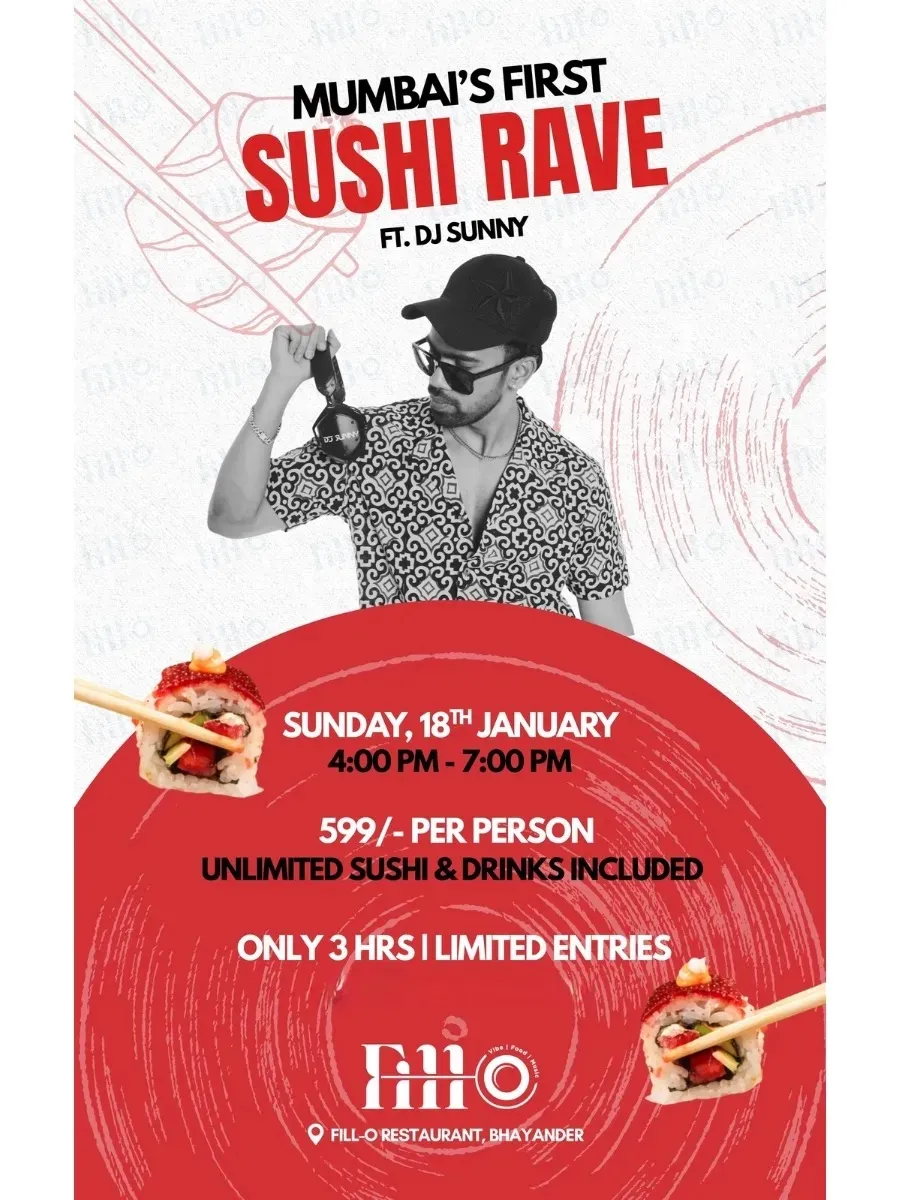 SUSHI RAVE  poster