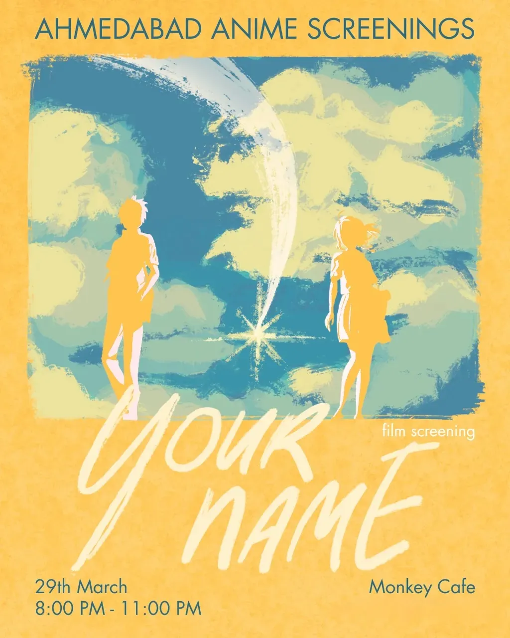 Your Name Screening + Trivia Event poster