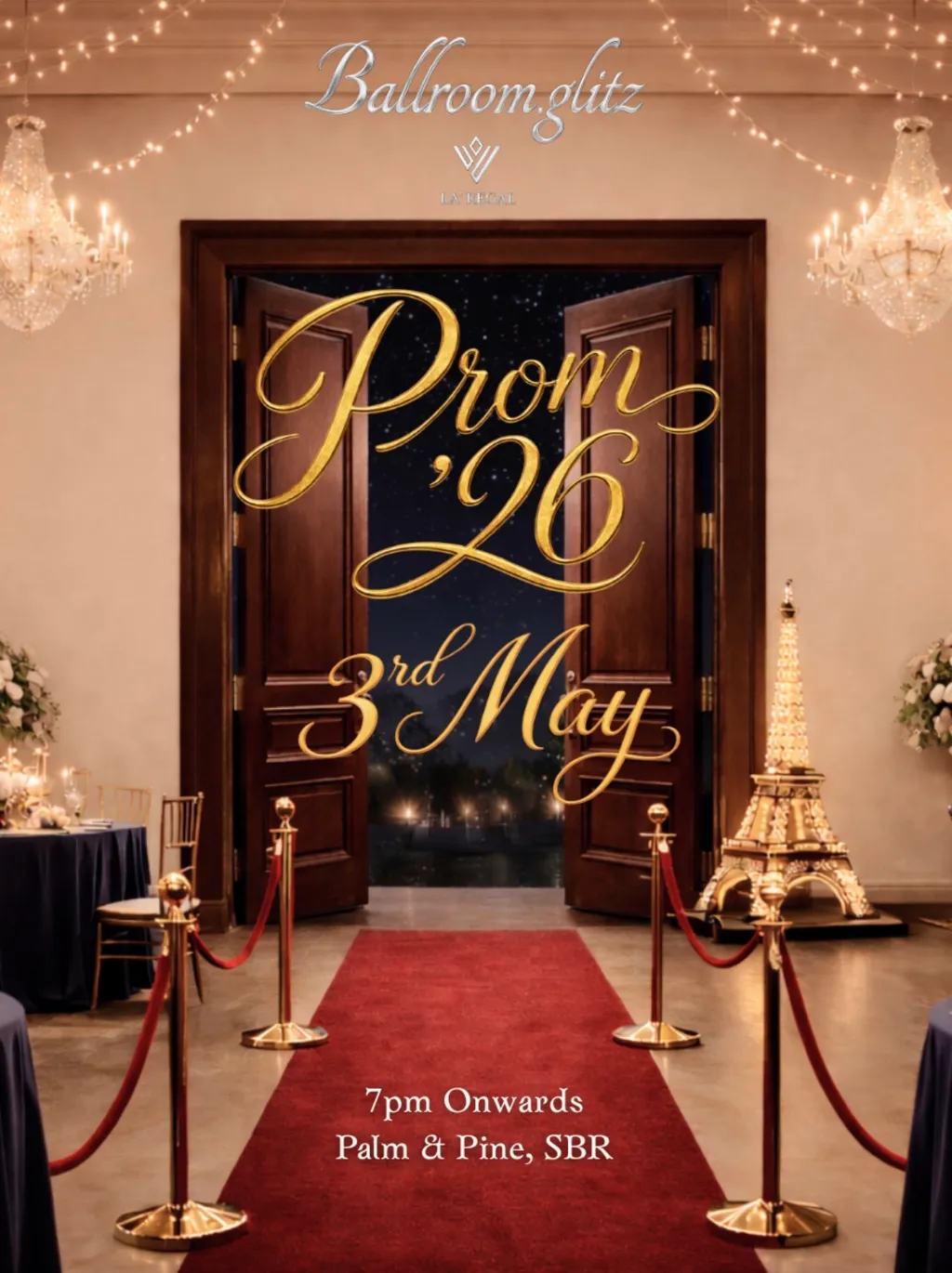 Prom'26 by Ballroom poster