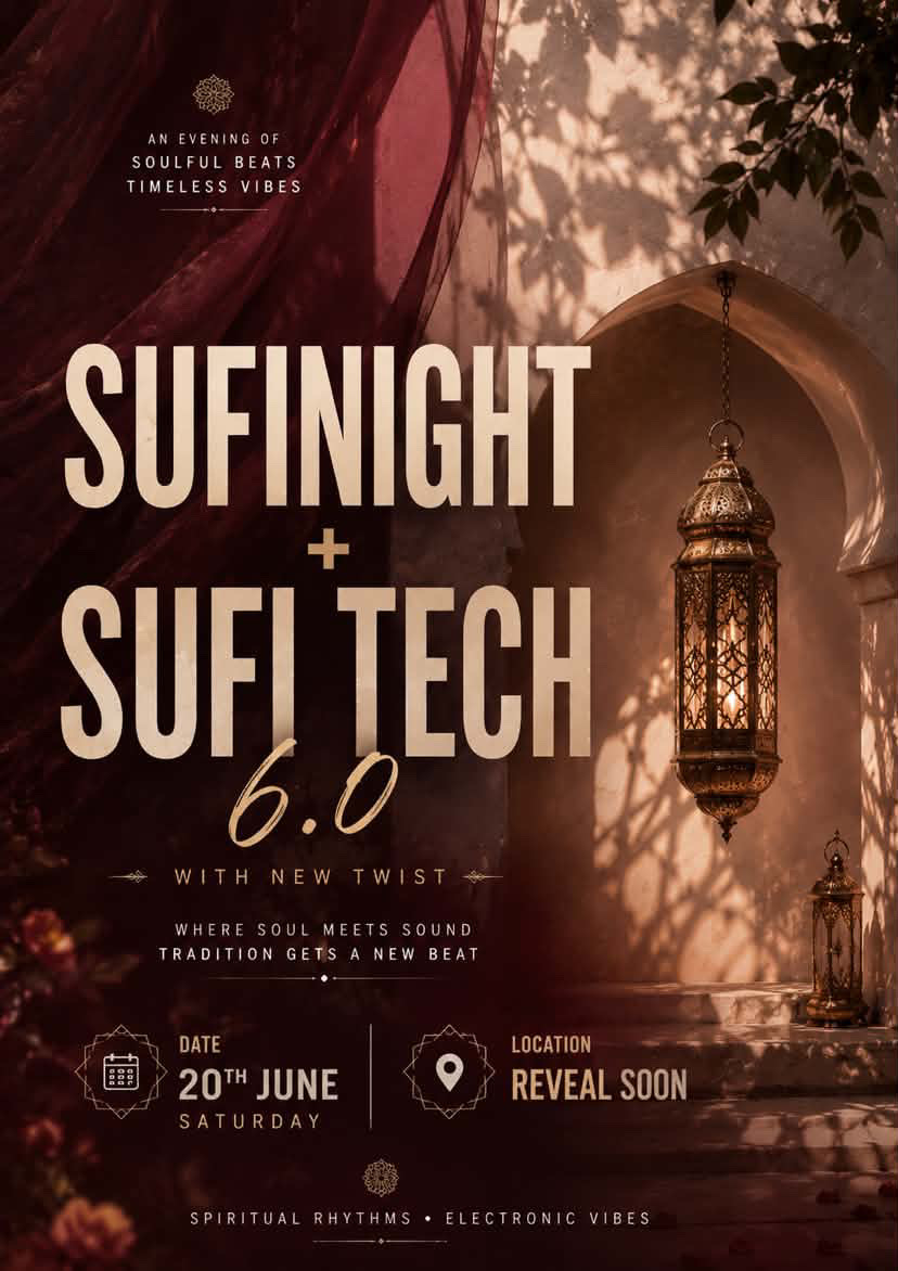 SUFI NIGHT 6.O poster