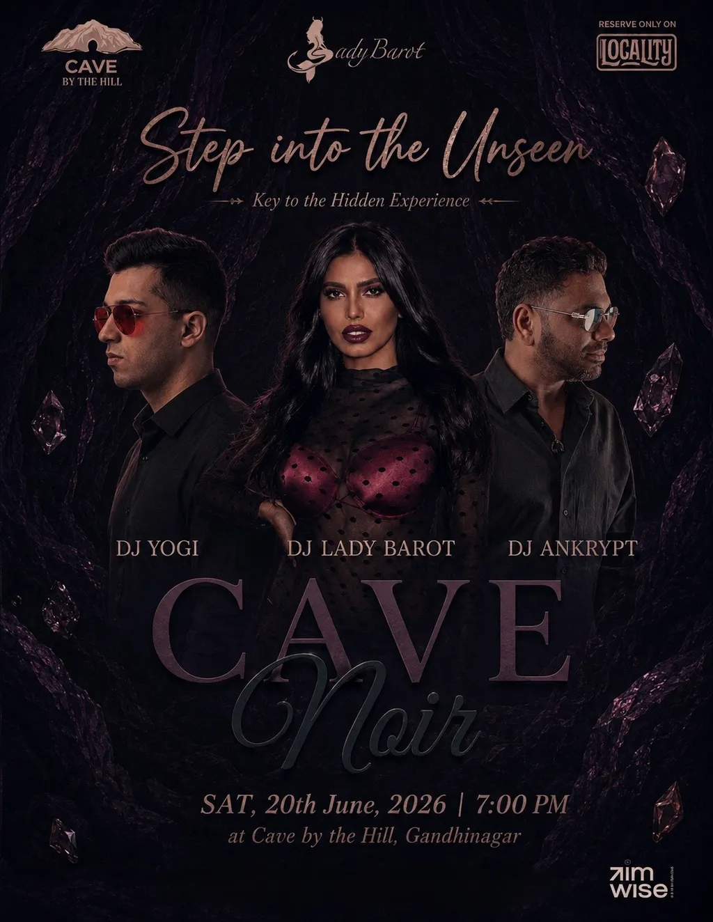 CAVE NOIR poster