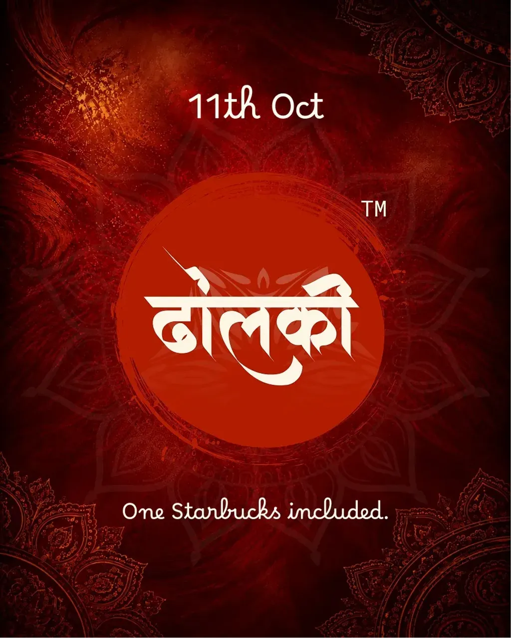 Dholki Garba poster