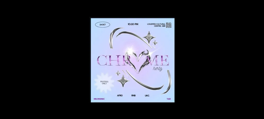 Chrome hearts poster