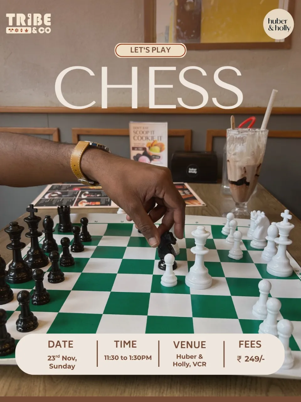 Chess Day with Tribe & Co. poster