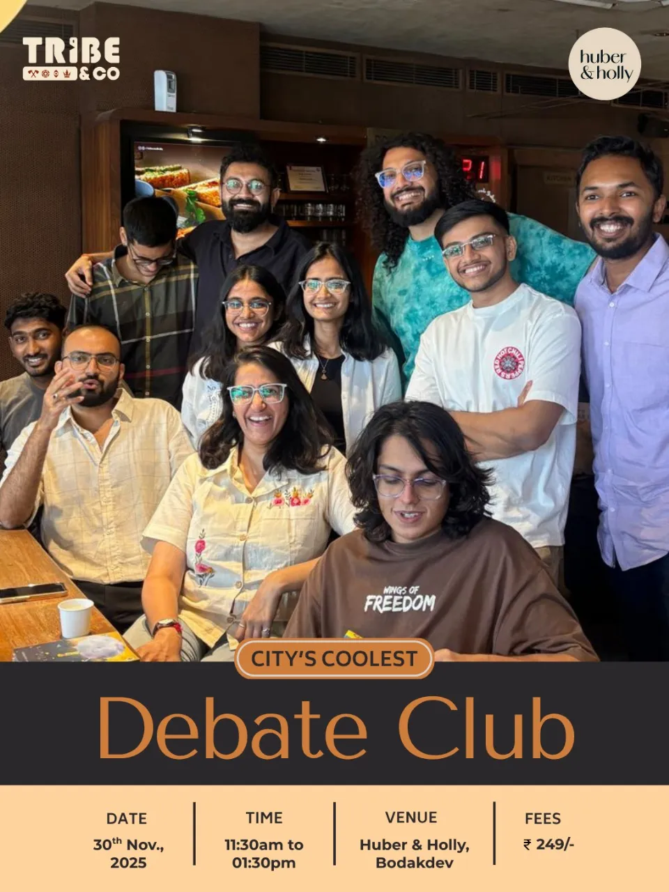 Debate Club by Tribe & Co. poster