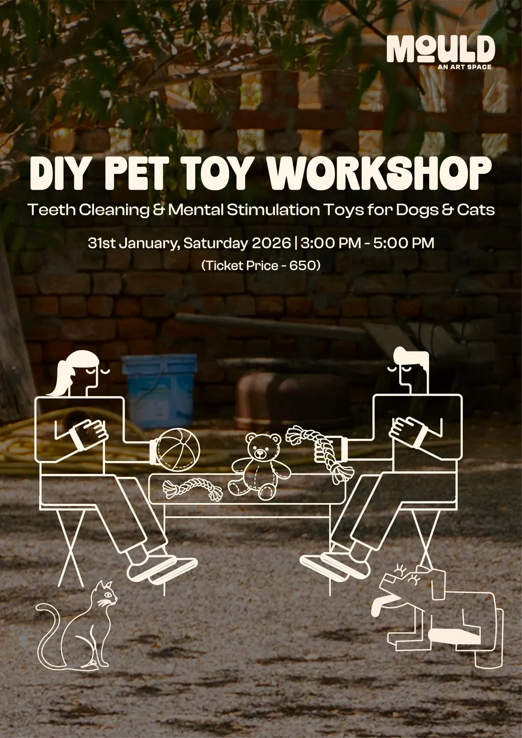 DIY Pet Toy Workshop poster