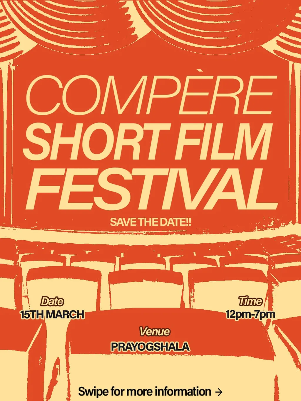 Compère Short Film Festival poster