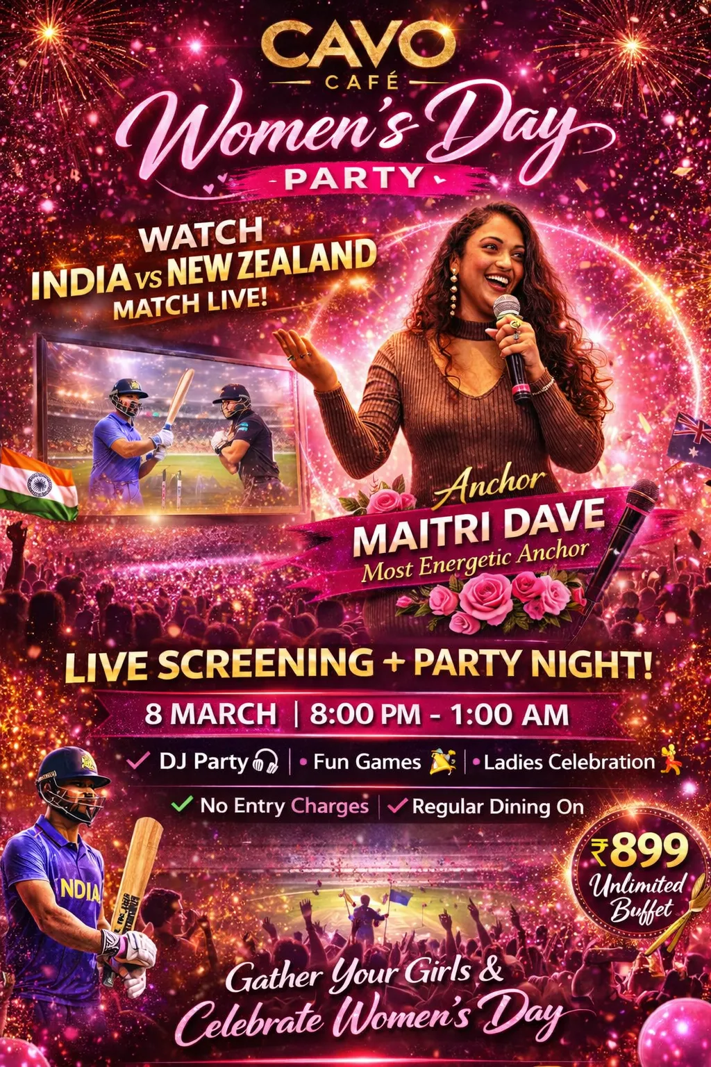 She's on fire poster