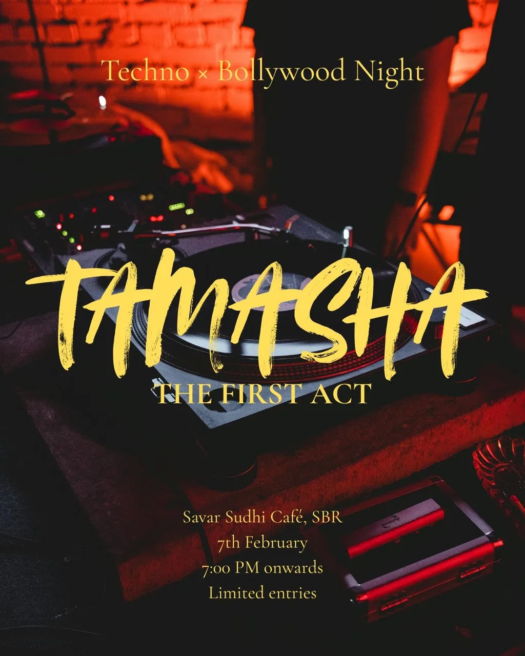 TAMASHA — The First Act poster