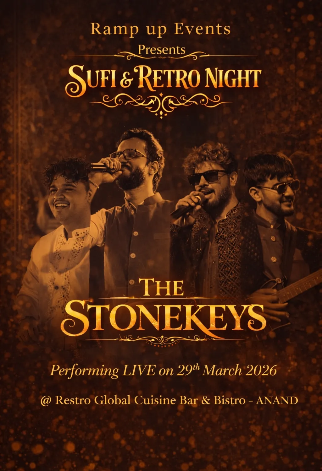 SUFI & RETRO NIGHT poster