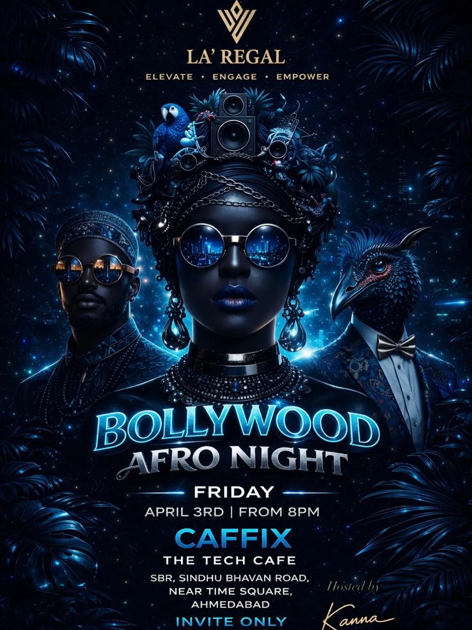Bollywood Afro Night poster