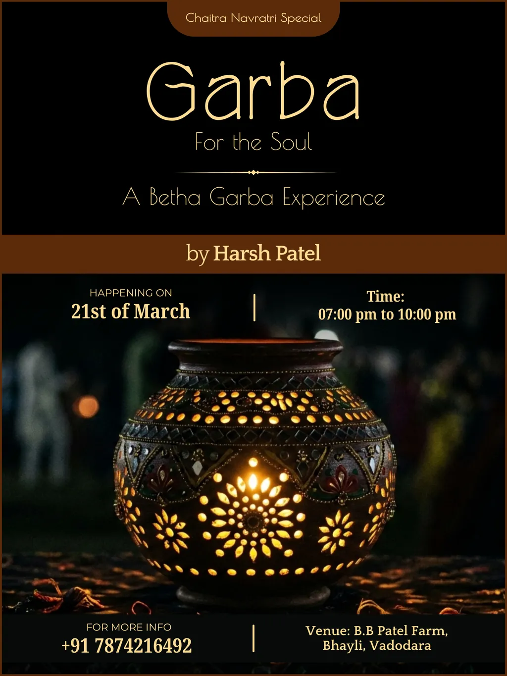 Garba for the Soul poster