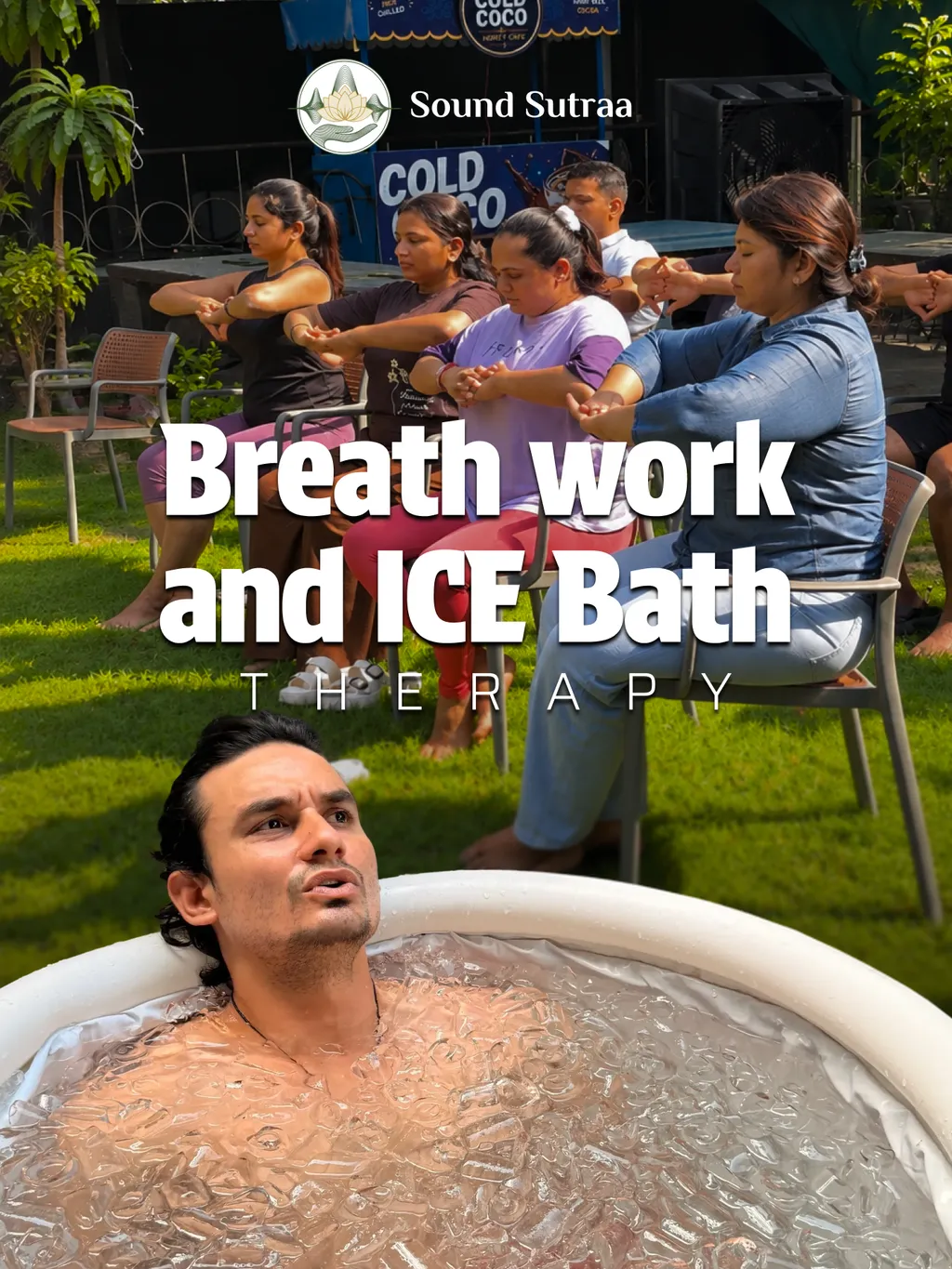 ICE Bath and Breath work poster