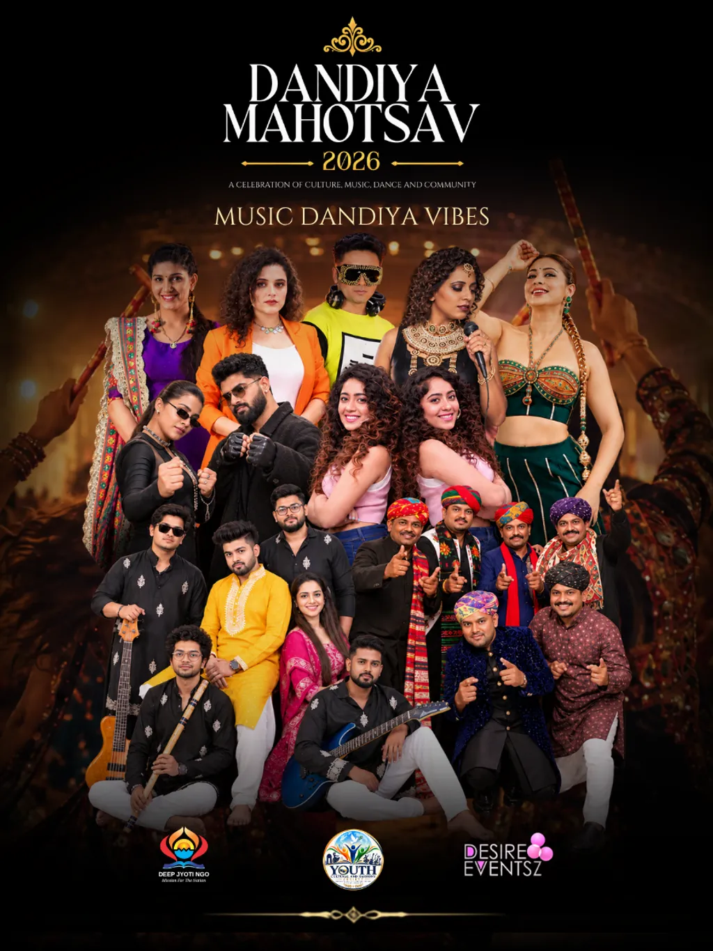 Dandiya Mahotsav poster